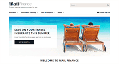 Desktop Screenshot of mailfinance.co.uk