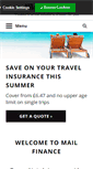 Mobile Screenshot of mailfinance.co.uk