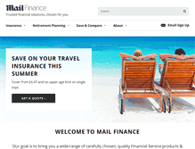 Tablet Screenshot of mailfinance.co.uk
